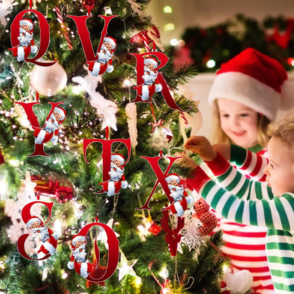 Christmas Decoration Pendant Christmas Tree Tag Theme Party Crafts Ornament