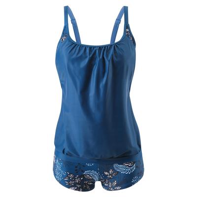 Set Due Pezzi Donna Taglie Forti Asciugatura Rapida 2024: Bikini Stile Europeo e Americano con Pantaloncini e Canotta