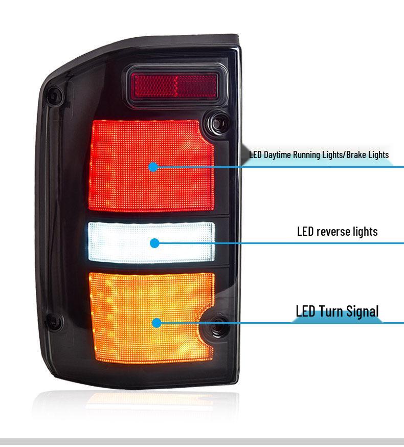 Compatible LED Taillight Assembly for 1987-1997 Patrol Y60 (Modified)