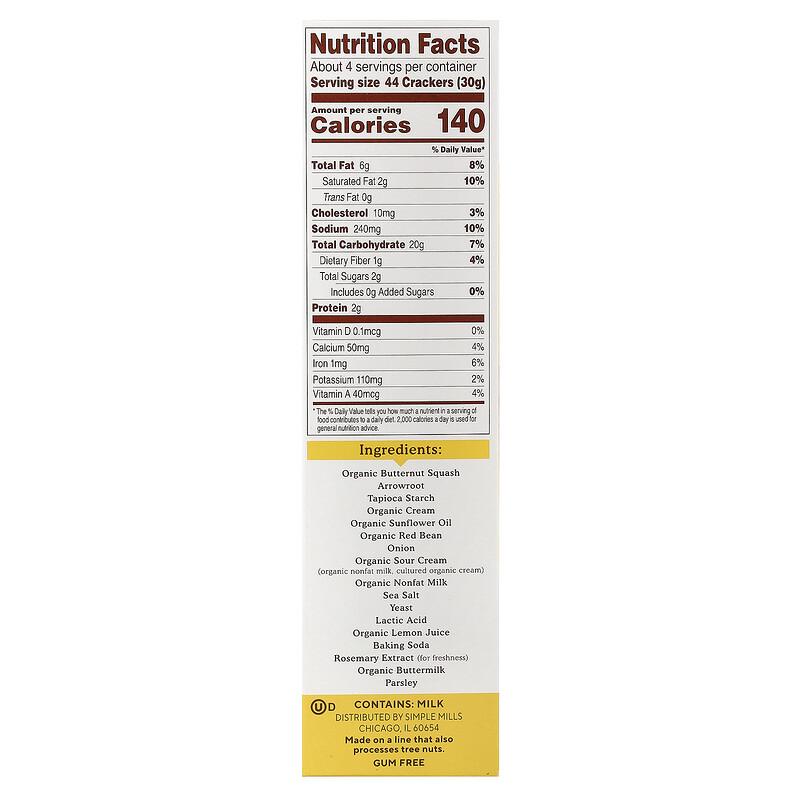 Pop Mmms™, Baked Snack Crackers, Sour Cream & Onion, 4 oz (113 g)