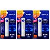 Nivea Deep Moisture Lip Unscented Quasi-drug 3-pack