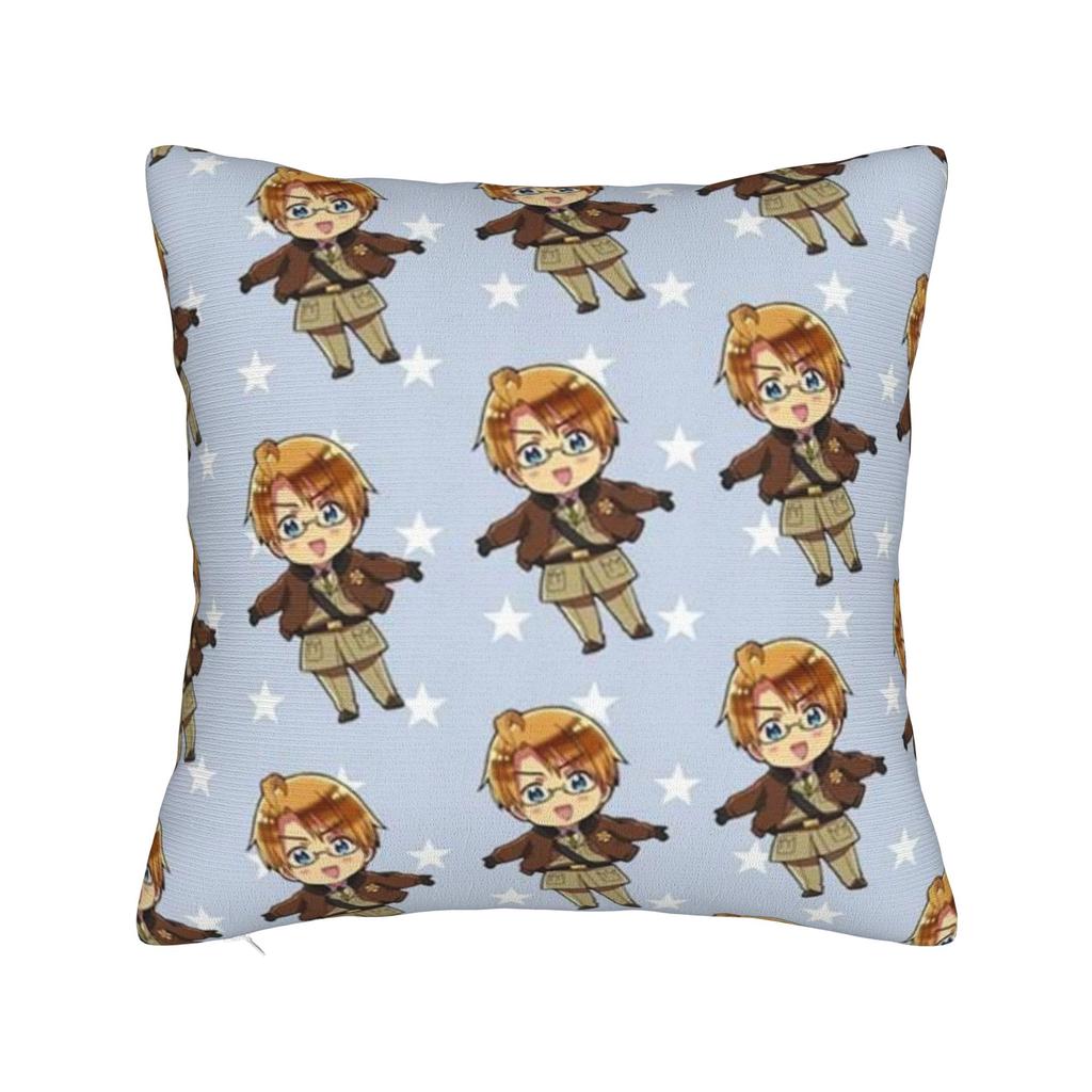 Hetalia Axis Powers Anime Pillow Covers Merch Printed Cushion Cover Decorations  Pillow Case Cover Home Multiple Sizes