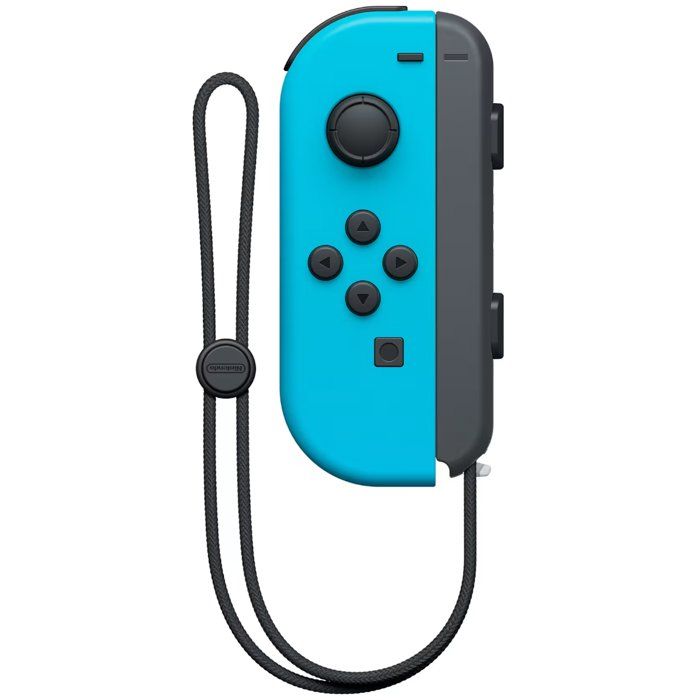 Neonblauer linker Joy-Con-Controller für Nintendo Switch (Austauschbare Batterie)