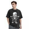 Koszulki z nadrukiem Undertale Sans i Papyrus Bawełniane z krótkim rękawem Koszulka Hip Hop Streetwear Topy T-shirty dla mężczyzn i kobiet