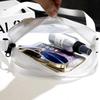 Enkrio Clear Shoulder BagMessenger Bag with Small Bag, Zippered, Adjustable, Lightweight, Stylish, Women's