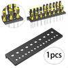 Screwdrivers Holder Garage Tool Organizer Wall Mount Metal Easy To Install Utility Rack Pliers