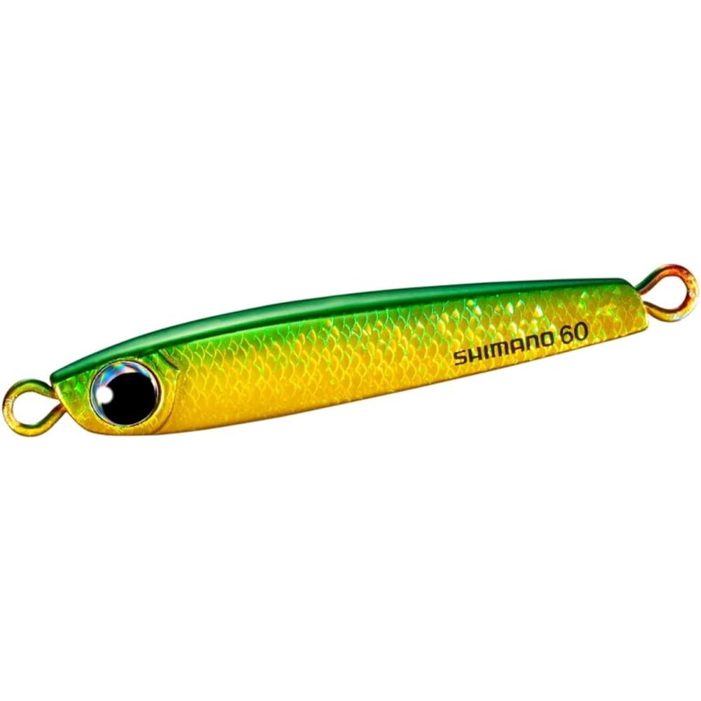 Shimano Ocea Tangman Metal Jig 60g S Green Gold Fishing Tackle
