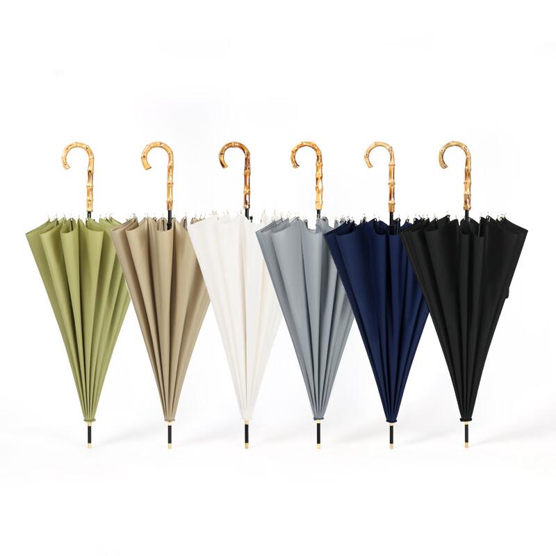 

Vintage Bamboo Handle Straight Umbrella