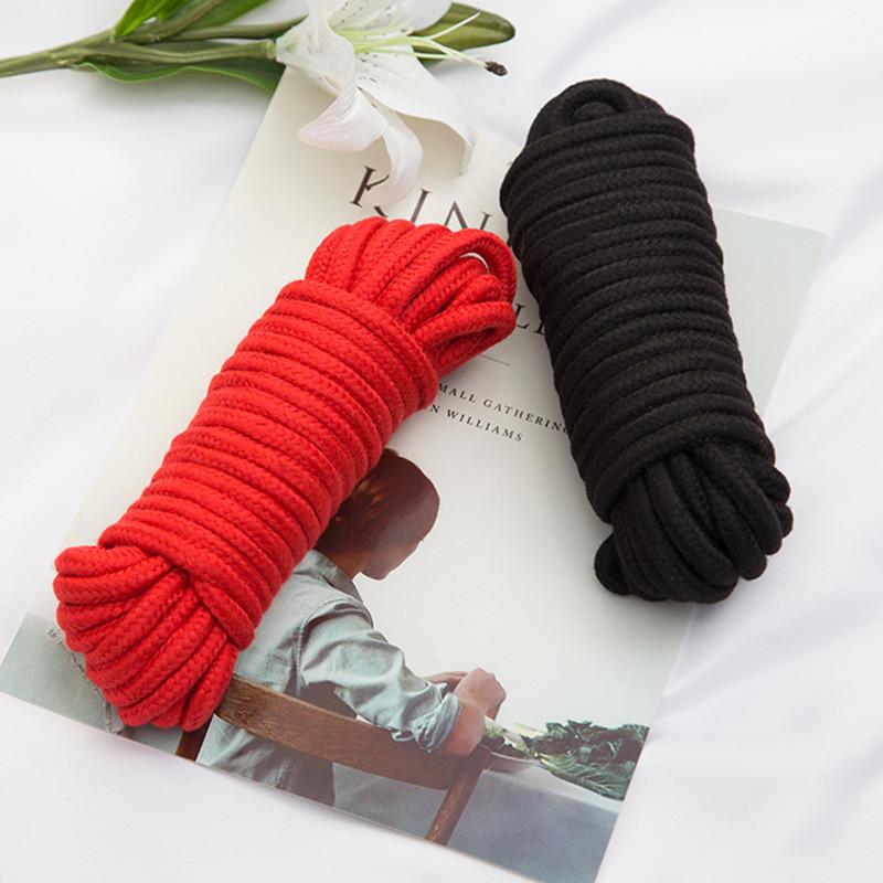 Soft Cotton Rope BDSM Bondage Shibari Restraints,Rope Cord Binding Binder Restraint, SM Play Adult Sex Toys For Couples