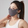 Compartment-style Summer Face Mask Hanging Ear Show Your Nose and Mouth Sports Mask UV Protection
