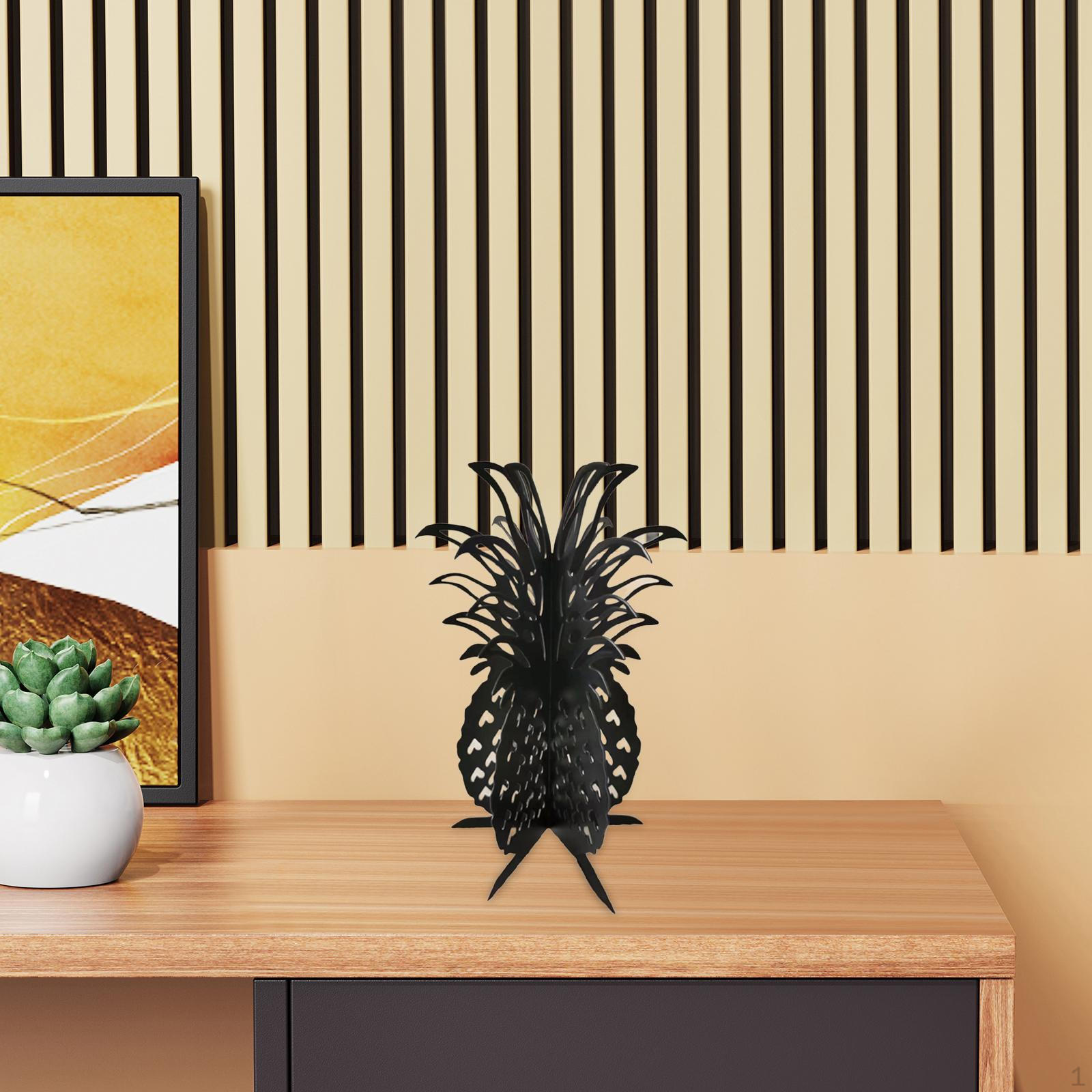 

Ананас Декоративное Искусство Скульптура Украшение Искусственная Фигурка Орнамент для чёрный