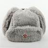 Men's and Women's Imitation Rabbit Hair Outdoor Hat, Ear Protection, Russian Full Hair Thermal Hat, Cold-proof Northeast Hat