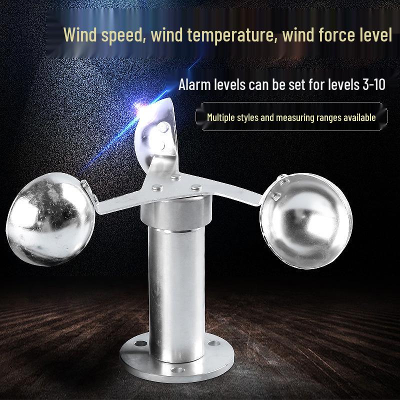 Digital Tower Crane Anemometer with Wind Force Scale and Automatic Alarm