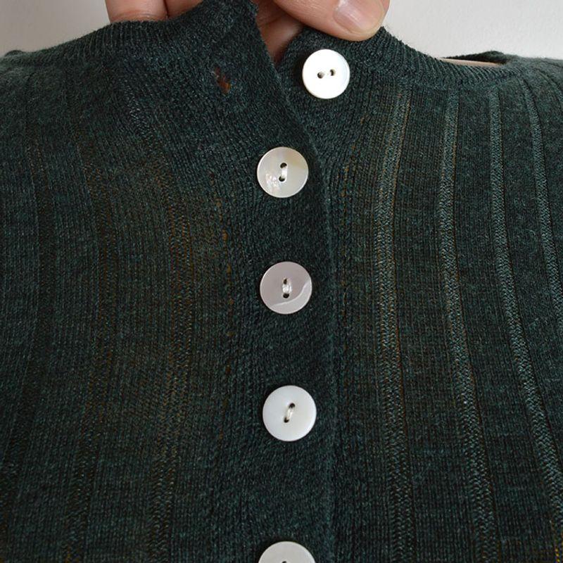 Pure Color U Collar Breasted Long Sleeve Knitting T-shirt Women's Clothing Spring and Autumn Slim Fit Bottoming Shirt Easiest for Match Tops Fashion