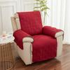 Quilted Anti-wear Recliner Sofa Cover for Living Room Dog Pet Kid Anti-Slip Couch Cushion Slipcover Armchair Furniture Protector