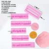 Alphabet A-Z Letter & Symbol Cookie Stamp Set Number Uppercase Letter Lowercase Letter Full Font Set Cake Clay Embosser Stamp