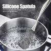 Silikonspatel Antihaft-Schaufel mit Edelstahlgriff Kochwerkzeuge Küchengeschirr