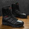 Men's High-Top Desert Combat Boots - Four Seasons Outdoor Hiking & Mountaineering Footwear