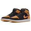 New JORDAN 1 Mid Fat Tongue Black Orange FJ4923-008