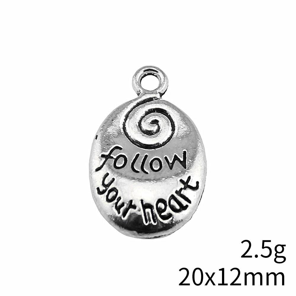 Valentine's Day Charm Phone Love Heart Tags Best Friends Charms Pendant Art Supplies Craft Pendants