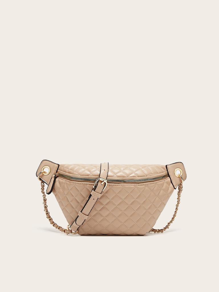 New Large-capacity Mobile Phone Bag, Embroidery Thread Fanny Pack, Premium Breast Bag, Oblique Span Bag, Fashionable Versatile Diamond Shoulder Bag.
