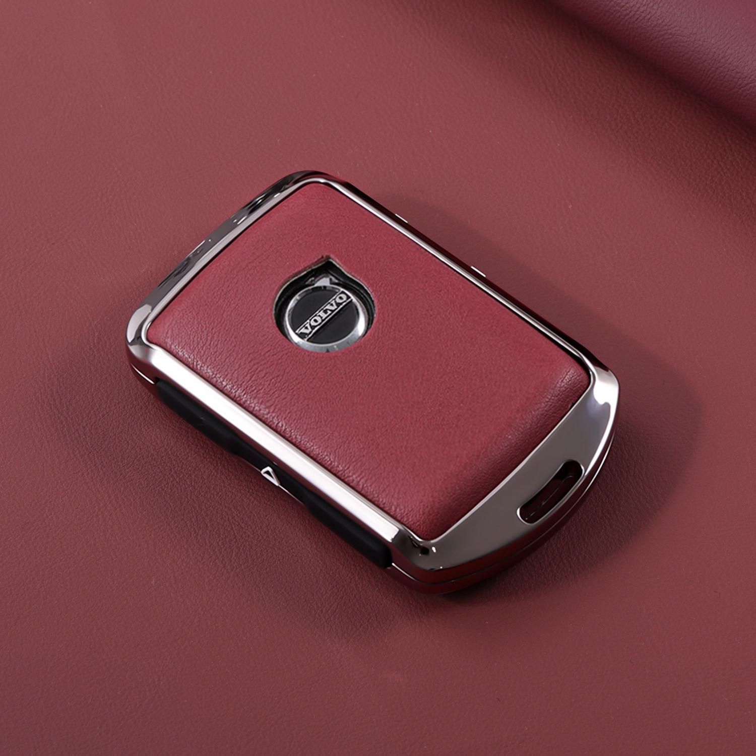 Volvo Key Cover: Compatible with XC60, S90, S60L, XC90, XC40, EX30, V90, V40 Models