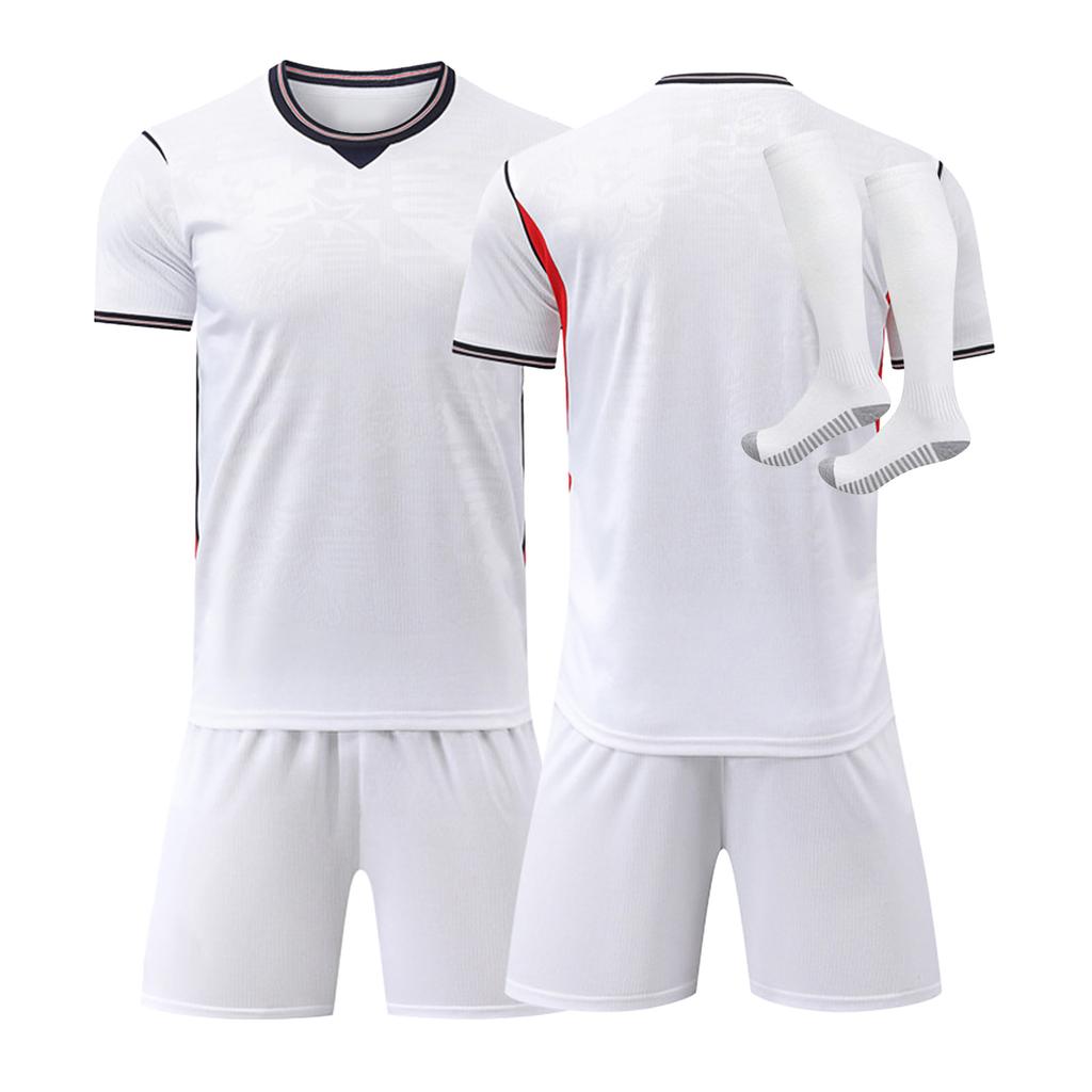 2526 Away Jerseys Sports Team Uniform Set Football Training Suit Set