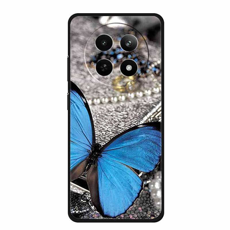 For Realme 13+ 5G Case Animals Soft Silicone TPU Phone Cases Back Cover For OPPO Realme 13 Plus 5G RMX5002 Wolf Protector Coque