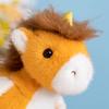 Furry Fantastic Unicorn Plush Toy Cartoon Flying Horse With Wings Stuffed Unicornio Doll for Girl Children Birthday Gift Pillow