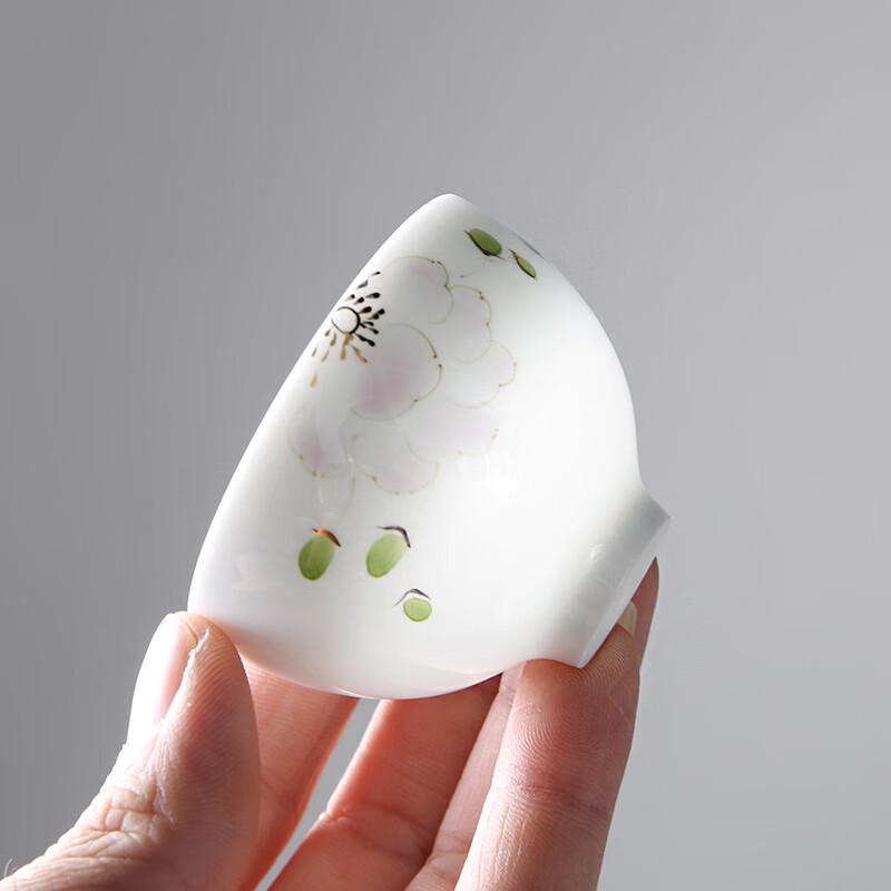 Sushih Ceramic Hand-Painted Kung Fu Teacup Gift Set