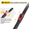 MELLWIN Perche télescopique 200cm Électrique sans balais Tronçonneuse 6 pouces Cisailles pour hautes branches Outil de jardinage pour batterie 18V 21V