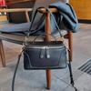 25 New Style Real Leather Women's Bag TC Top Layer Cowhide Metal Buckle Decoration Color Fashion Retro Handheld  Shoulder Bag