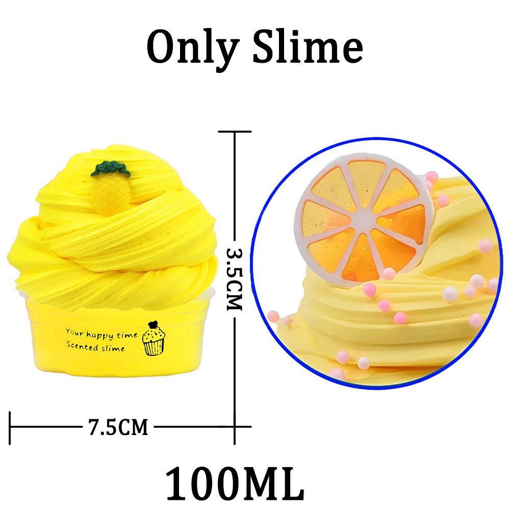 Butter Slime Fluffy Slimes Plasticine Making Kids Toy Putty Snail Toy Kids Slime Cream Cloud Plasticine Gifts Toys for Children