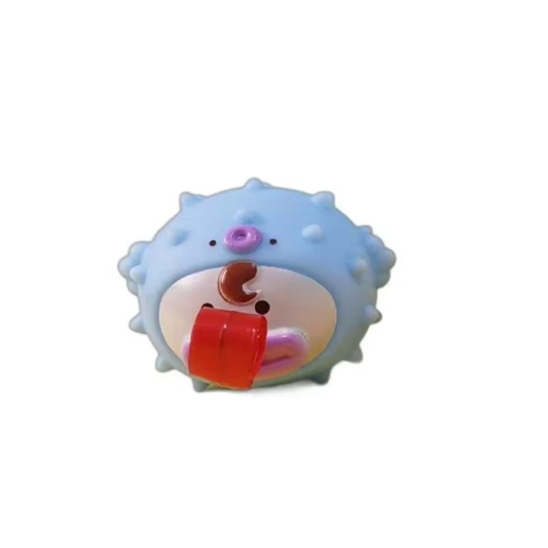 

Игрушки для снятия стресса с высунутым языком, щипки и прилипания, детские креативные игрушки для снятия стресса, рождественские подарки для детей синий