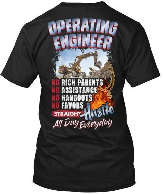 

Sarcastic Operating Engineer Tee T shirt Made in the USA Size S to 5XL XL