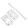 4 Sets 6 Inch T Style Door Holder Catch Entry Latch Stopper with Bumper Posts and Mounting Screws for RV Travel Trailer