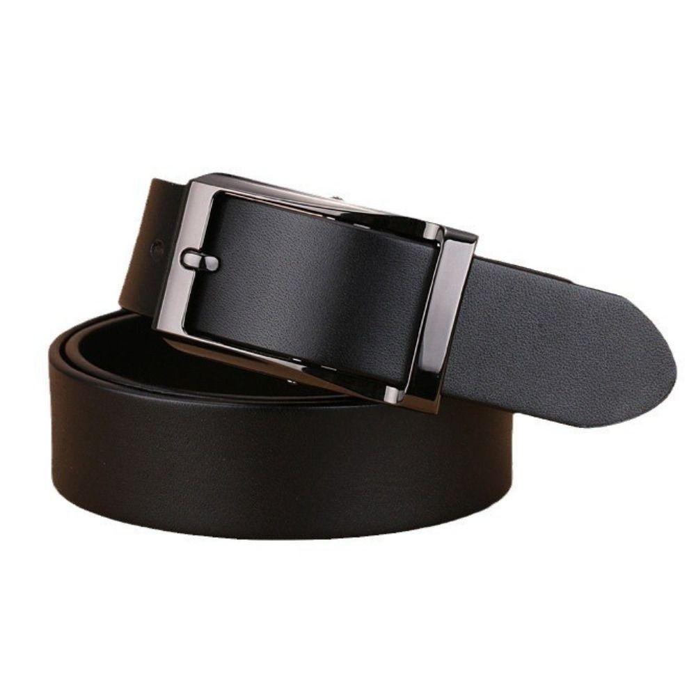 High-end Cowhide Jeans Belts Trendy Brand Business Denim Belt For Man Women Unisex