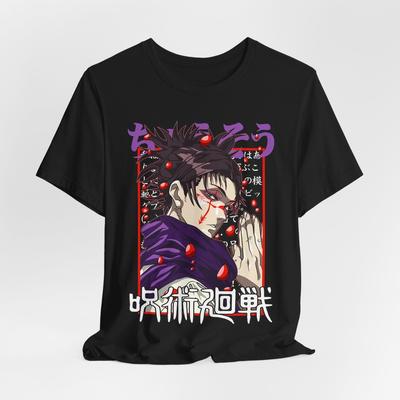 Anime-inspiriertes Unisex-T-Shirt, lässiges Grafik-T-Shirt, Bekleidung zur japanischen Kultur,