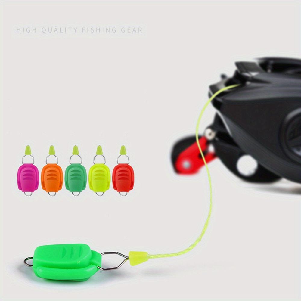 5/10/15pcs Updated Fishing Line Stopper Clip with silicone plug for Baitcasting Reel Spool Card Lines Device Tackle Accessories 260319