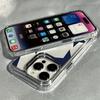 Blue star pattern phone case suitable for iPhone 17 16 15 14 13 12 11 Pro/Max/Plus anti drop and shockproof back cover