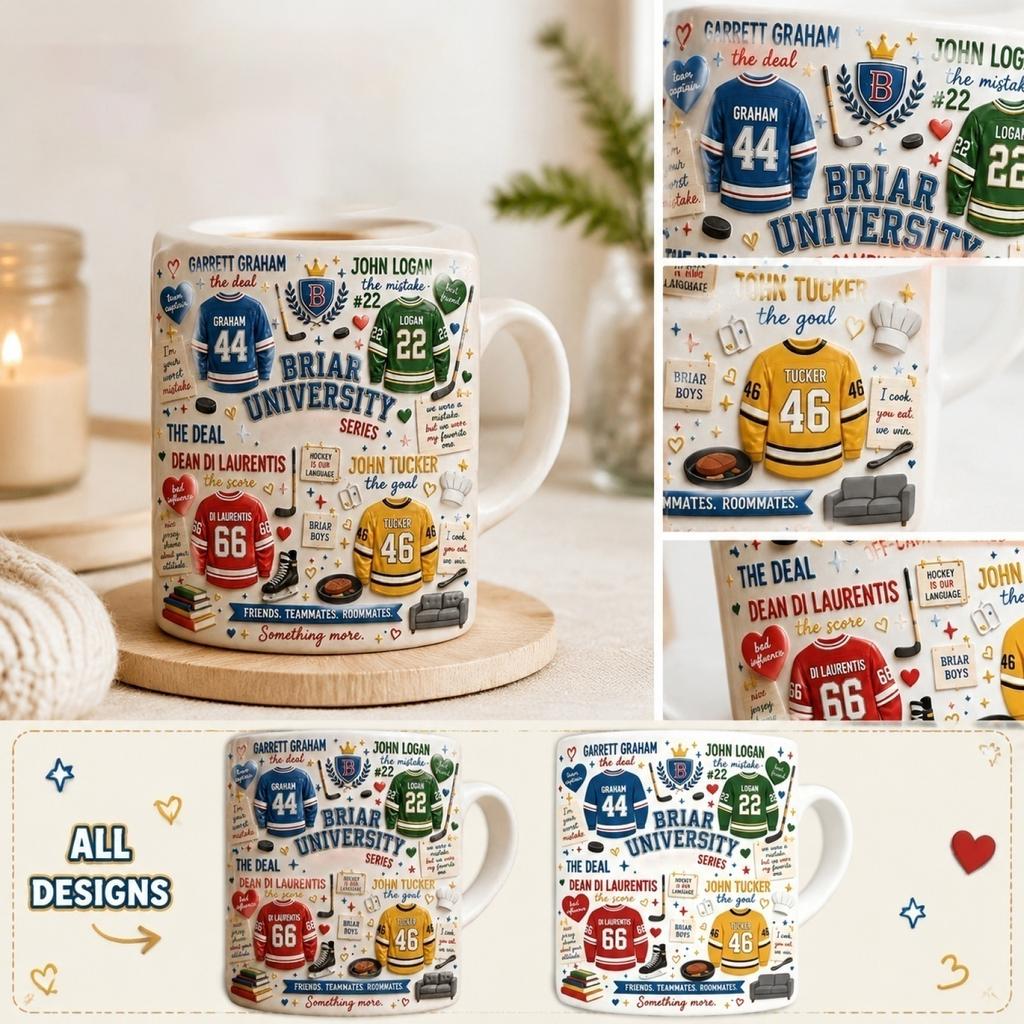 Keramik-Kaffeetasse mit Designs von Universitäts-Sporttrikots und thematischen Grafiken mit bequemem Griff für den täglichen Gebrauch und als Geschenk