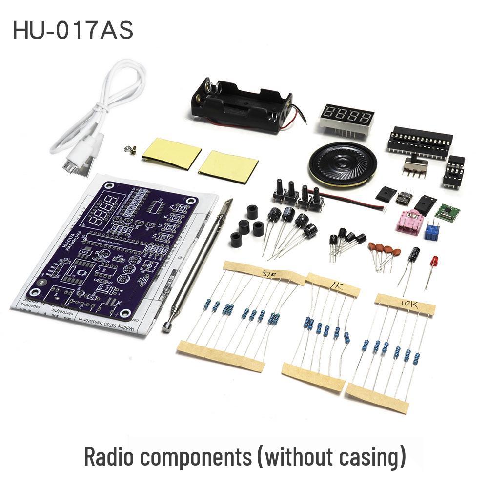 

Набір для радіоприймача FM: DIY Пайка та Збірка з Мікроконтролером