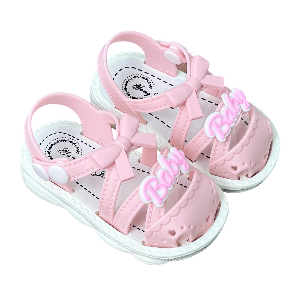 New Summer Baby Shoes for Girls, Soft Sole Non-Slip Infant and Toddler Walking Sandals