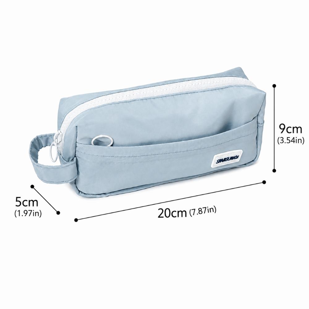 Large Capacity Pencil Pouch Handheld Stationery Bag Multi-functional Pencil Case  Students