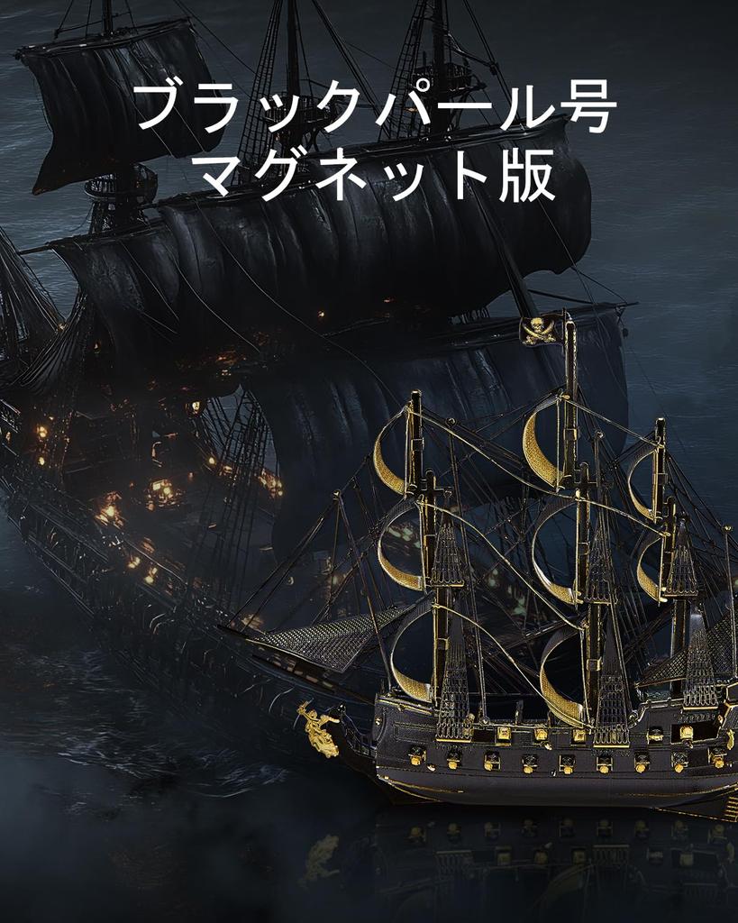 Piececool 3D Puzzle, Metall, Kühlschrankmagnet-Serie, Montage erforderlich, Kein Klebstoff erforderlich, Schwierigkeitsgrad 1, Für Anfänger und Erwachsene (Schwarz