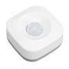 Wireless Motion Detector APP Control Alarm Function Linked PIR Motion Sensor for Living Room Bedroom Balcony White