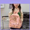 Kids Cartoon Capybara Backpack With Breathable Nylon For Kindergarten And Elementary School Students