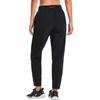 Under Armour Solid Color Logo Print Jogger Pants Women Bottoms Black 1377042-001