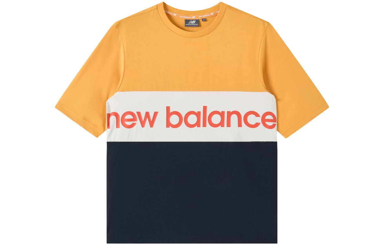 New Balance T Shirt Unisex Orange NE92S023-YW L