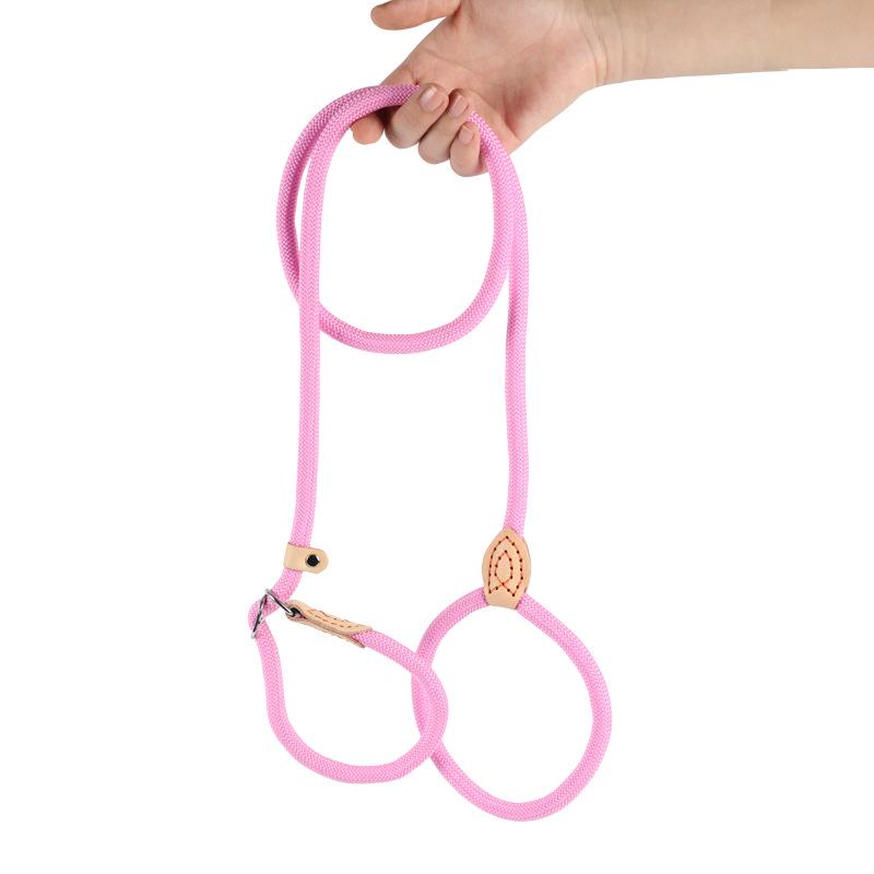 

Thickened Shock-Absorbing Dog Leash with Integrated P-Rope and P-Chain for All Dog Sizes 6mm x 150cm